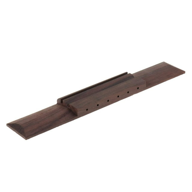 lucky3electronics 1x Durable Wooden Classical Guitar Bridge for Guitar Learning Indian Rosewood