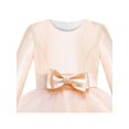 thumbnail image 2 of Girls Dress Long Sleeve Champagne Ball Gown Wedding Party Pageant 10 Years, 2 of 4