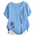 thumbnail image 3 of T-Shirts pour Garçons Filles Col Rond T-Shirts Graphiques T-Shirts Décontractés pour Garçons Shorts 13-14 Ans, 3 of 3