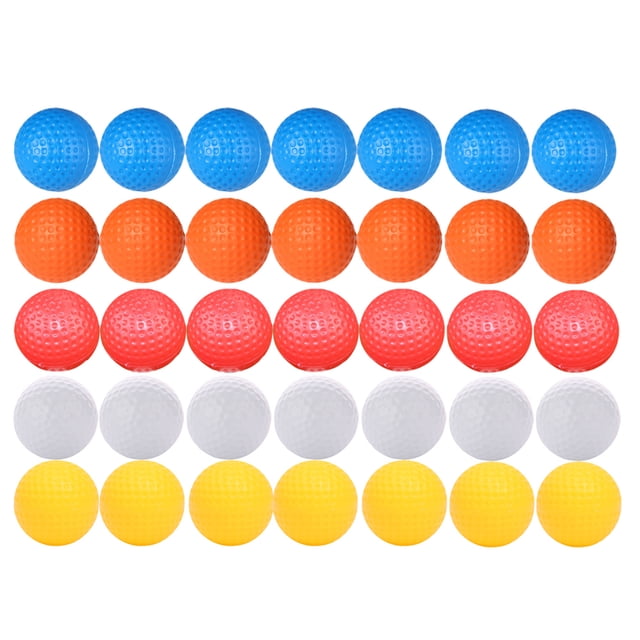 SHISUYAN 30pcs Golfing Swing Practice Balls Professional Indoor Sports Training Balls