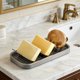 thumbnail image 5 of Jabonera con Bandeja de Drenaje | Organizador para Fregadero de Cocina y Jabonero de Baño con Orificios de Drenaje | Estante Compacto de Plástico para Guardar Esponjas y Estropajos, 5 of 6