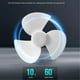 thumbnail image 3 of USB Fan DC5V Ceiling Fan 360 Degree Adjustment Low Noise Electric Fan Indoor Cooling Fan for Noteboo, 3 of 5