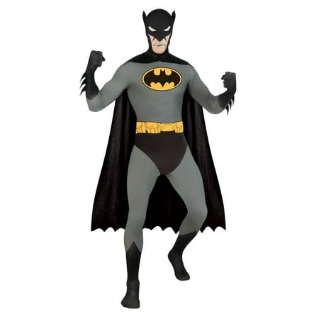 Mens Batman Skin Suit Adult Costume