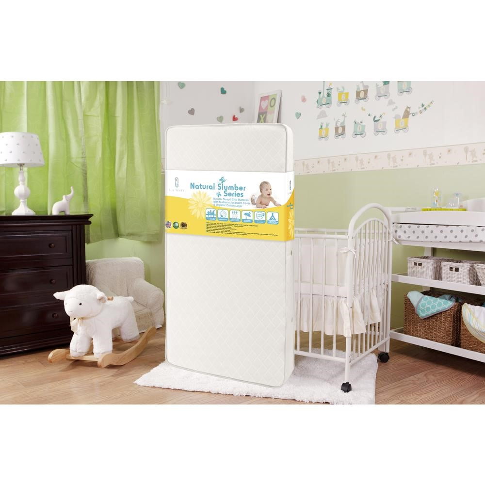 la baby natural organic crib mattress