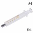 thumbnail image 1 of 1ml To 100ml Glass Syringe Luer Lock Head Reusable Glass Injector Syringe, 1 of 3