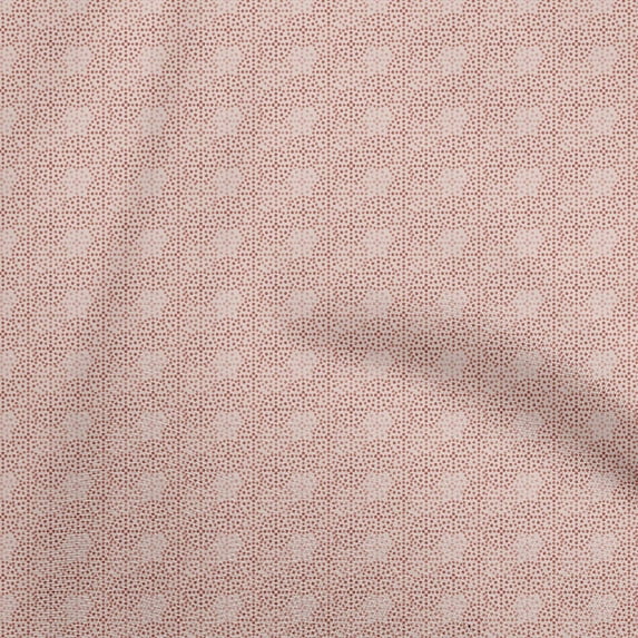 oneOone Cotton Poplin Light Pink Fabric Floral Dress Material Fabric Print Fabric By The Yard 42 Inch Wide