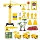 thumbnail image 2 of Construction Site Vehicle Play Set Construction Play Set For Kids Tractor Excavator Crane Excavator Cement Birthday Gift Gong Bohan LED, 2 of 2