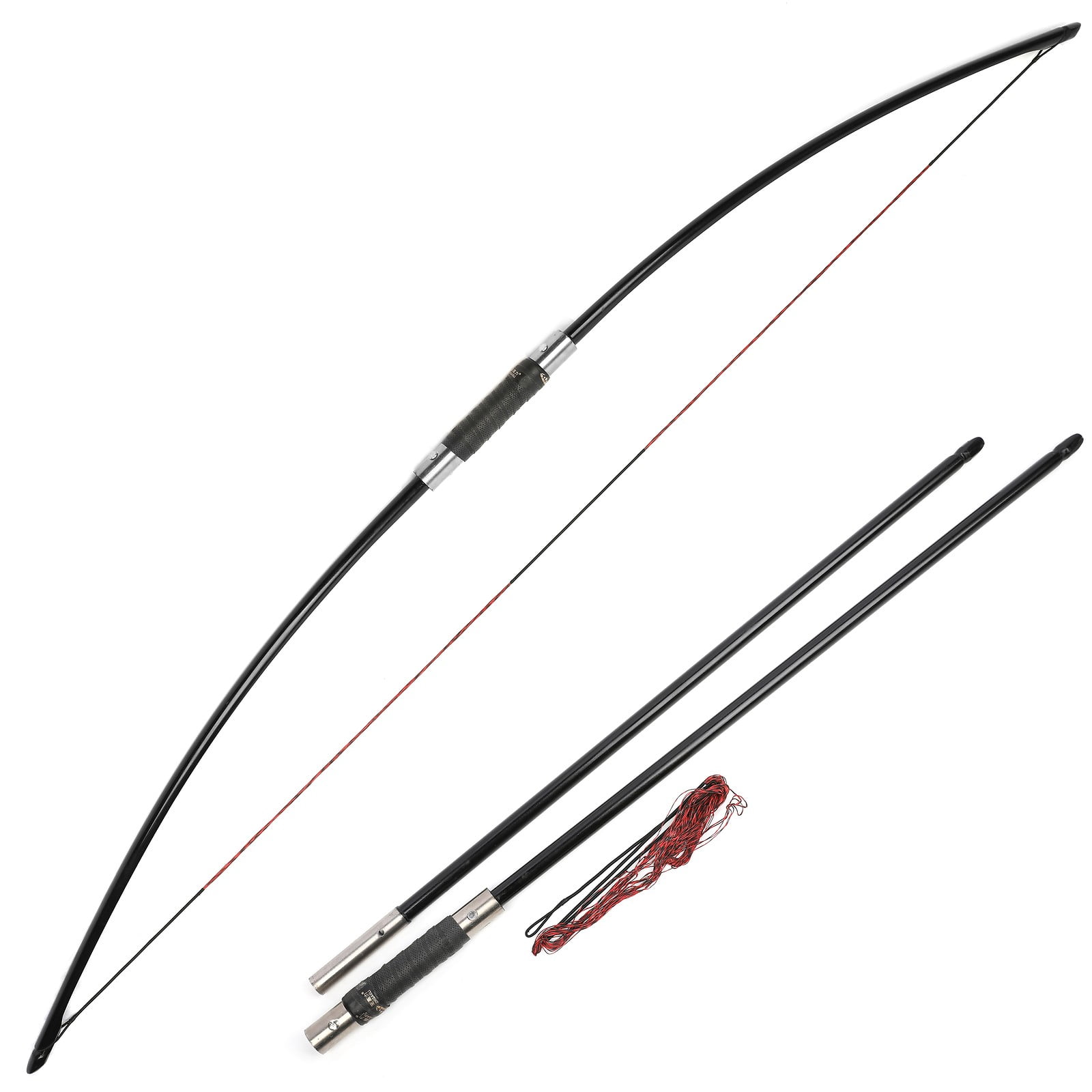 AMEYXGS Archery 65" Takedown English Longbow 50/60/70lbs Traditional Bow Hunting Target