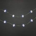 thumbnail image 6 of LumaBase Battery Operated LED White Fairy String Lights with Sugar Skull Motif - Set of 2, 6 of 6