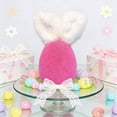 thumbnail image 2 of Easter Decorations for Home,Easter Spring Decor,Easter Plush Bunny Ear Egg Ornament, Soft Plush Decor, for Home Party Spring Festival Easter Decoration(MulticolorA), 2 of 8