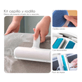 thumbnail image 3 of Cepillo Y Rodillo Cepilla Mascota 2PZ  Malubero Blanco CON AZUL, 3 of 5