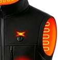 thumbnail image 3 of Jackets for Men, Heated Vest for Men/Women,9 Heated Zones Ultra-Soft Shell Heating Jacket Smart Electric Vest with Pocket, 3 of 4