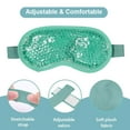 Reusable Ice Eye Mask Gel Eye Mask Frozen Eye Cold Compress for Dark Circles, Migraines, Stress