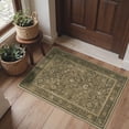 thumbnail image 2 of KUETH 2x3 Vintage Area Rugs Machine Washable Rugs for Living Room, Non Slip Flat Pile Rug with Rubber Backing, Boho Rug for Entryway Bedroom Dining Room Home Office, 2 of 12