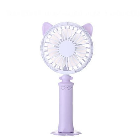 

SUANMAY Usb Twisting Cat Colorful Night Light Small Fan Purple 1PCS