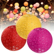 Jiaroswwei Chinese Plum Blossom Hollow Hanging Paper Lantern Wedding Festival Decoration