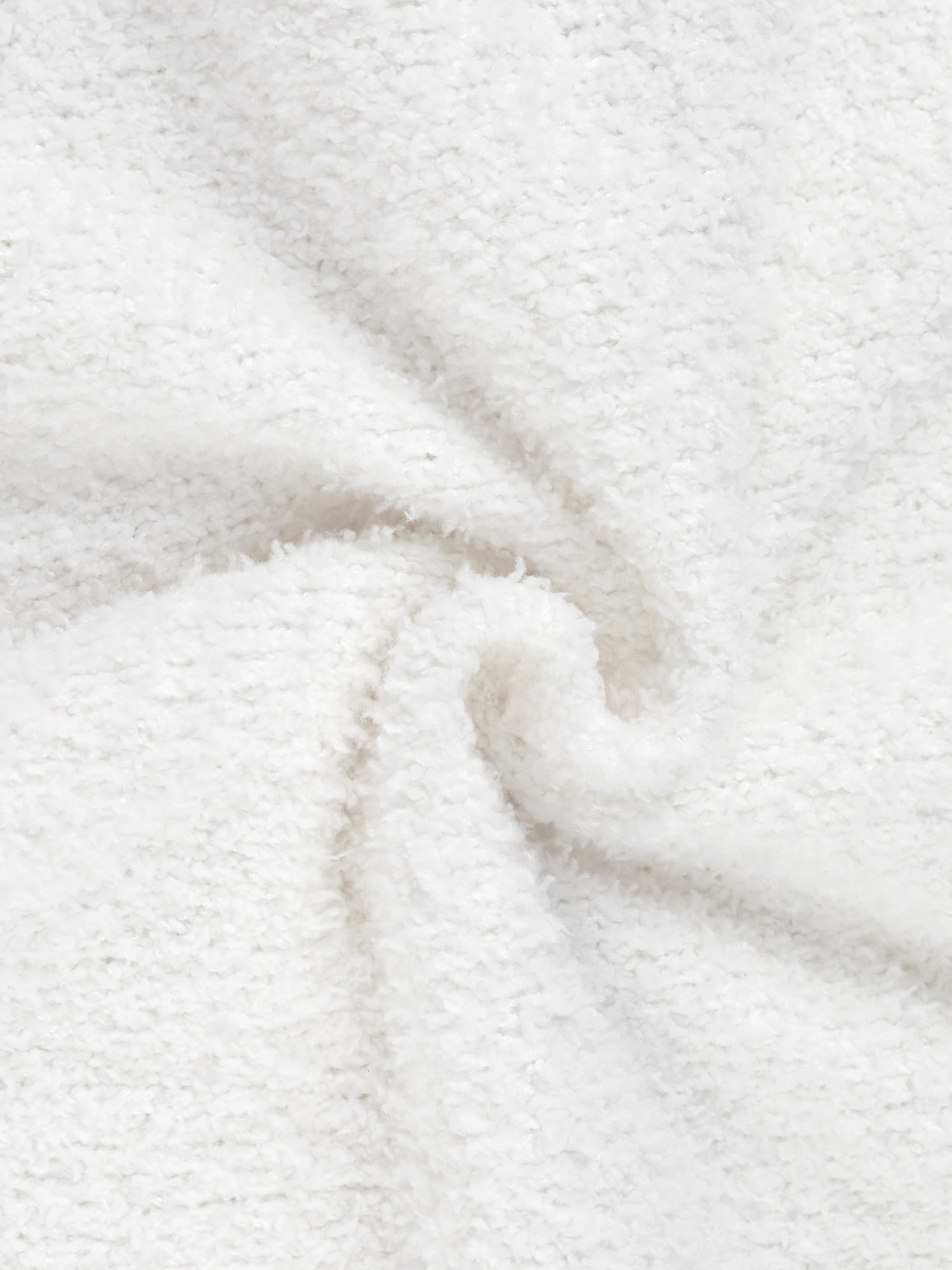 DARING DIVA Women's Fluffy Fleece Pajama Set with Sleeveless Cami and Joggers White S