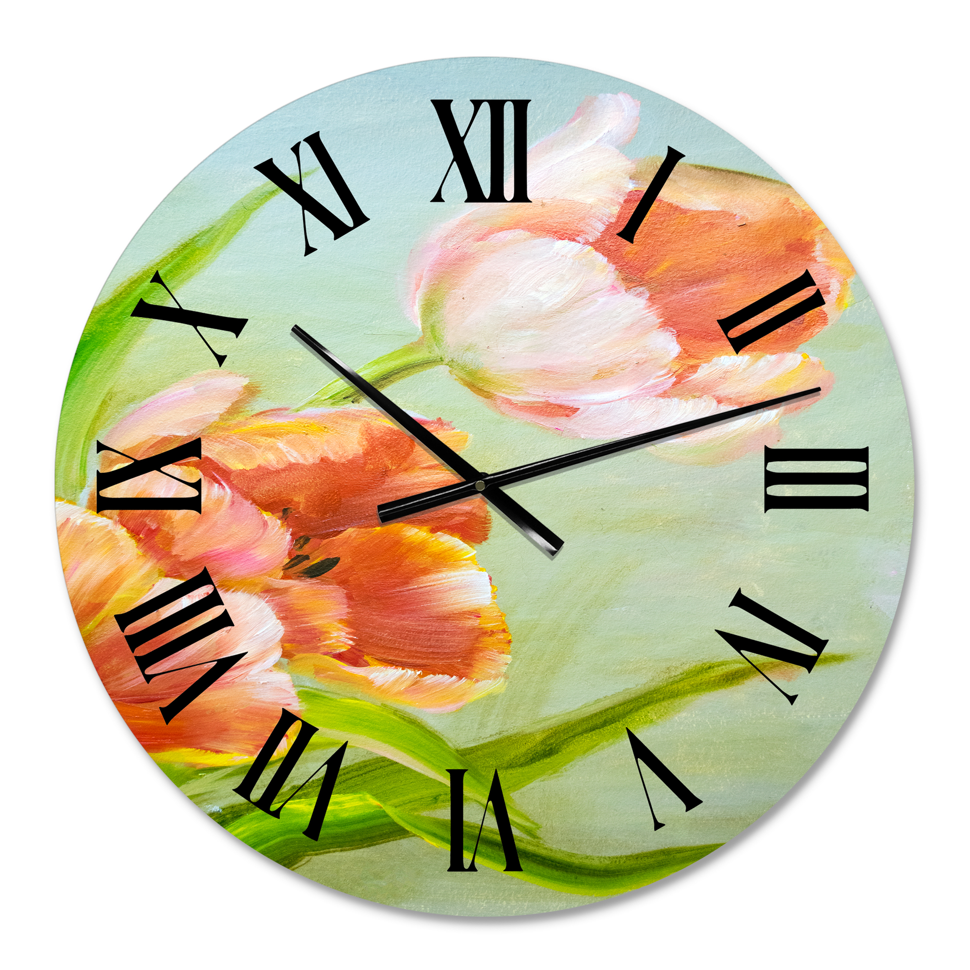 Designart 1 in Quartz Traditional Wall Clock