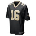 thumbnail image 2 of Men's Nike Bub Means  Black New Orleans Saints  Game Jersey, 2 of 6