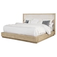 thumbnail image 3 of Kailani 52-inch Queen Wingback Bed Beige Oak, 3 of 9