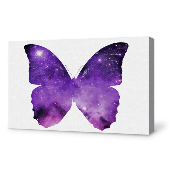 Wall26-Canvas Wall Art-Beautiful Butterfly-Giclee Painting Wall Art for Bedroom Living Room Home Decoration - 24x36 inches
