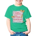 thumbnail image 4 of Arlun Kids Girls First Day of School T-Shirt Little Miss 3rd Grade Back to School Short Sleeve Graphic Tee Casual Crew Neck Cute Cartoon Print Casual Tops Classroom Wear 110, 4 of 8