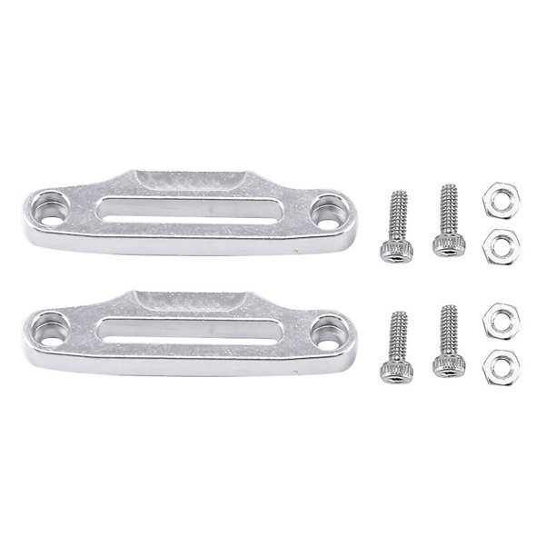 Guía de cuerda de cabrestante de aleación de aluminio YONGSHENG para coches 1/10 Rc Crawler Rc 2 uds