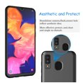thumbnail image 4 of Samsung Galaxy A20 2019 Case, Sturdy Case for Galaxy A20 6.4", Full Body Coverage Protection Scratch Proof Hard Slim A20 Case With Tempered Glass Screen Protector Skin Case Cover -Rose Gold, 4 of 5