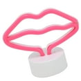 thumbnail image 4 of Neon Light, Lip Shaped USB Neon Lamp Safey with Stand for Baby Room for Party for Kitchen, 4 of 8