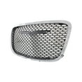 thumbnail image 3 of KarParts360 For Chrysler 300 2016-2023 Grille | Front | CAPA | Black | Made of ABS Plastic | Mesh Style | With Chrome Frame | For Touring Models | For CH1200395, CH1200395C | 191275744208, 5SW16RXFAB, 3 of 6