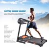 Folding electric treadmill1000W treadmill running machine Electric Motorized Power Running Walking Electric Treadmill 110V with LED display screen