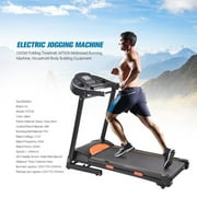 Folding electric treadmill1000W treadmill running machine Electric Motorized Power Running Walking Electric Treadmill 110V with LED display screen