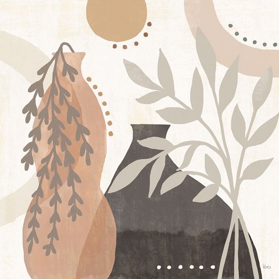 Botanical Form V Neutral Poster Print - Veronique Charron-VARPDX71447