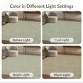 thumbnail image 7 of ODIKA 4'x6' Ultra-Soft Area Rug, Distressed Damask Retro Farmhouse Ornamental Faded Scroll Vintage Flowing None Washable, Bare feet friendly, Silk-Touch for Bedroom Home office, 7 of 7