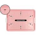 thumbnail image 3 of Dog Pee Pad Holder, Puppy Potty Training Tray 22.5”X16.5” for Small Dogs (Pink), 3 of 6
