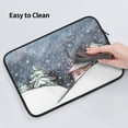 thumbnail image 6 of Bingfone Watercolor Winter Landscape For Christmas Laptop Sleeve Case 13 Inch, 360° Protective Computer Carrying Bag, 6 of 9