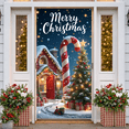 thumbnail image 5 of Decorative Design Christmas House Snowflake Pattern Christmas Tree Gift Boxes for Holiday Celebration Indoor Decoration Party Event, 5 of 9