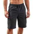 thumbnail image 5 of Yaoyar Mens Cargo Shorts Elastic Waist Drawstring Lightweight Shorts Summer Hiking Casual Shorts with Pockets No Lining, 5 of 5