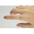 thumbnail image 6 of Gin & Grace 10KT RG Genuine Morganite and Diamond accent Ring., 6 of 6