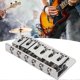 thumbnail image 3 of Professional Metal Electric Guitar Bridge Fixed Delicate Replacement Silver, 3 of 3