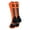 #00, variant on Orange/Black Player Id Crew Number Socks (#88, Medium)