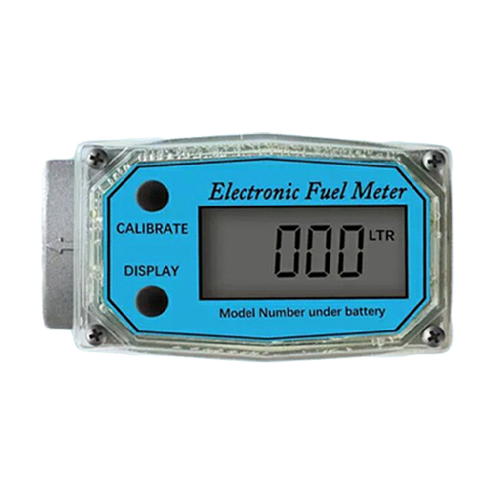 Turbine Digital Diesel Fuel Flow Meter Oval Gear Flow Gauge BSPT/ NPT