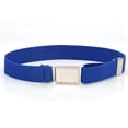 thumbnail image 4 of sweethay Cinturones Hebilla magnética Elástico Estiramiento Ropa Accesorios Suministros de armario con tejido fino para niños Niñas azul Type2 NO2, 4 of 6