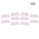thumbnail image 2 of 10 Pairs Eyelash Perming Pad Curler Tool Eyelash Shield Pad Eyelashes Curler Applicator, 2 of 5