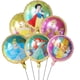thumbnail image 4 of Juego de 6 globos de aluminio de la princesa Sofía, Blancanieves, Le Pei y Jasmine de Disney, juguetes para niñas, decoración de cumpleaños, suministros para fiestas de baby shower, 4 of 5