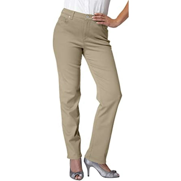 Gloria Vanderbilt Amanda Stretch Jeans 8 Pink Lemonade - Walmart.com ...