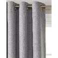 thumbnail image 5 of Better Homes & Gardens Basketweave Curtain Panel, 50" x 84", Light Gray, 5 of 5