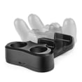 thumbnail image 3 of PS Move & PS4 DualShock Wireless Controller Charge Charging Station - 4x Quad Port Charging Dock Cradle Stand Storage Accessory for PSVR Sony Playstation 4 Console [Playstation 4], 3 of 7