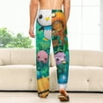 thumbnail image 2 of The Octonauts Pajamas Pants 3D Printing Wide Leg PJ Pant Loungewear Casual Comfy Sleepwear Lounge Pants for Men WomenL, 2 of 9