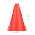 thumbnail image 2 of Spptty 6pcs 18cm Soccer Training Cone Football Barriers Plastic Marker Holder Accessory, 2 of 9